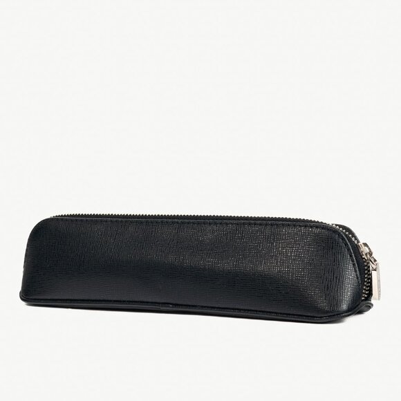 Tiffany & Co. Black Saffiano Leather Pencil Case - Picture 3 of 9